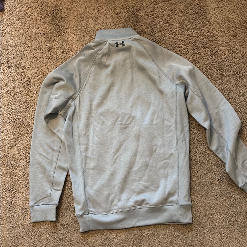 Under Armour Light Gray Performance Pullover - image 5